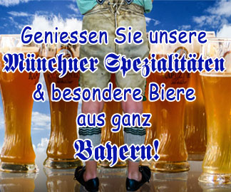 Bayerische Biere der besonderen Art bei Rudi's Getränkemarkt Neuhausen